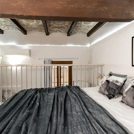 Charming Frescoed Loft